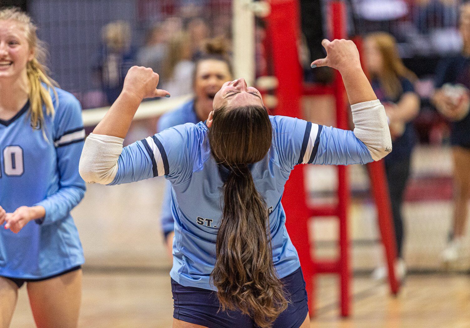 St. Dominic vs. Kickapoo girls volleyball